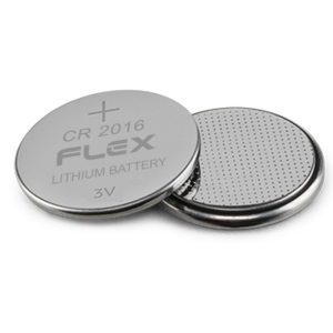 BATERIA CR-2016 FLEX EM CARTELA C/ 5 UN.