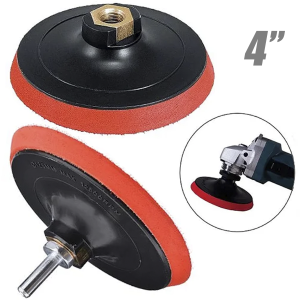 SUPORTE DE BOINA E LIXA COM VELCRO 125MM 4